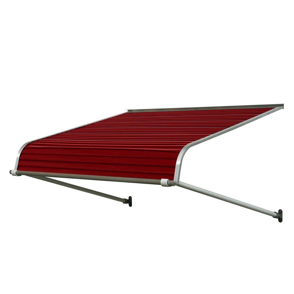 Brick Red Solid Fixed Door Awning G556682