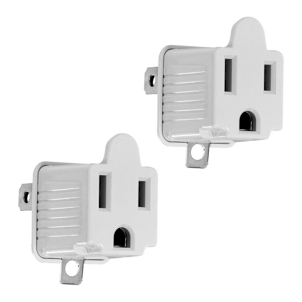 3-to-2 Prong Grounding Adapter, 2-Pack N202