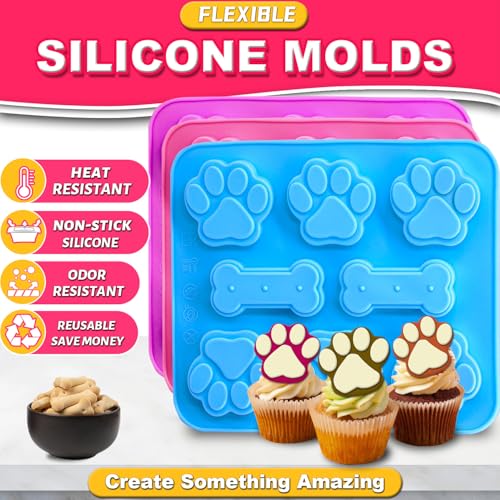 Semi-Sphere Silicone Baking Mold Set V68304
