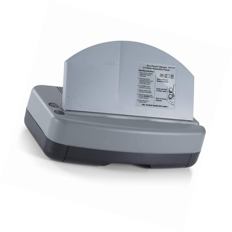 Electric Punch 2-3 Hole Adjustable 30-Sheet Capacity K7132