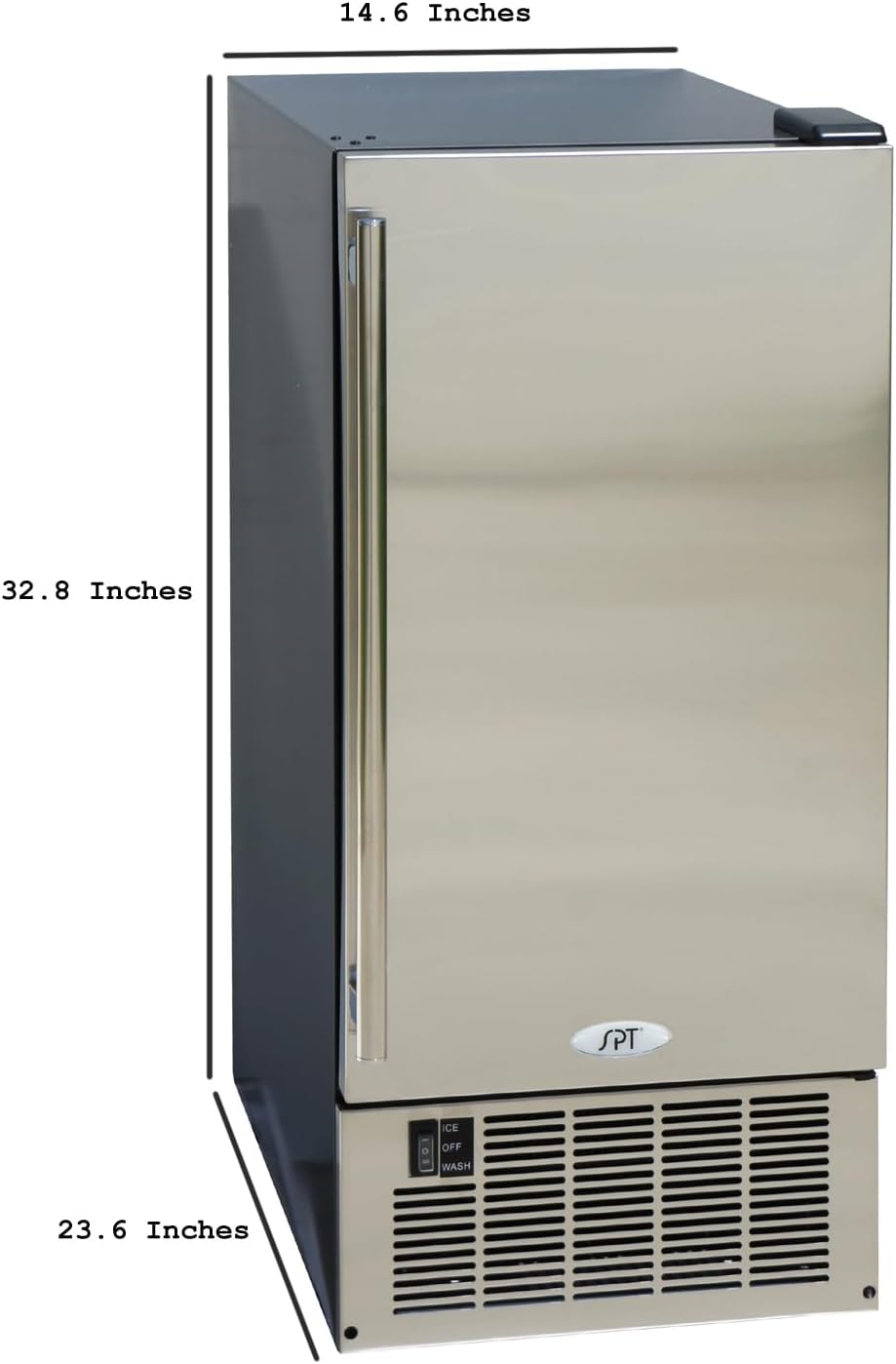 50LBS Stainless Steel Under-Counter Ice Maker J69006