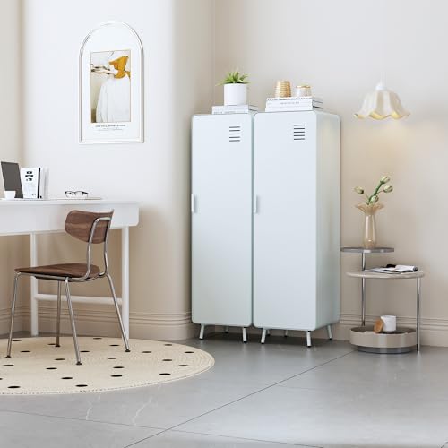 Metal Storage Cabinet with Ventilated Doors N562