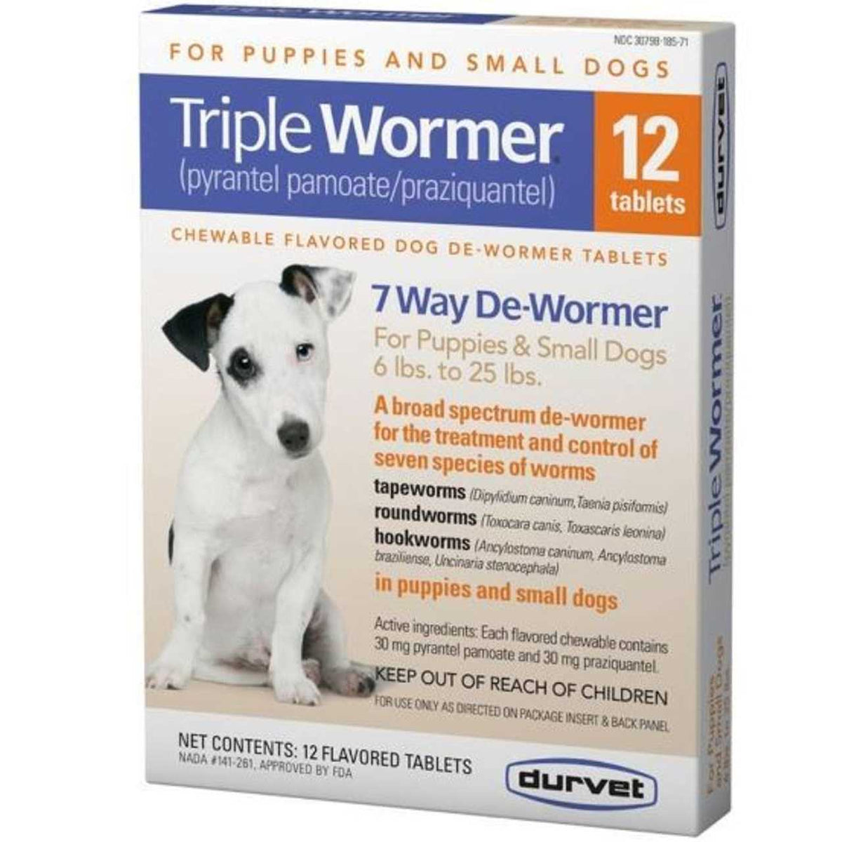 Triple Wormer for Medium & Large Dogs S821