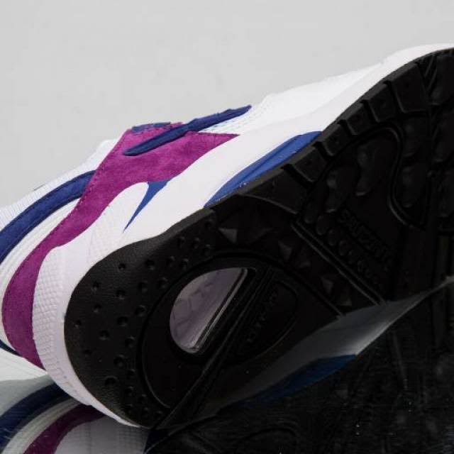 White Purple Suede Sneakers S659225
