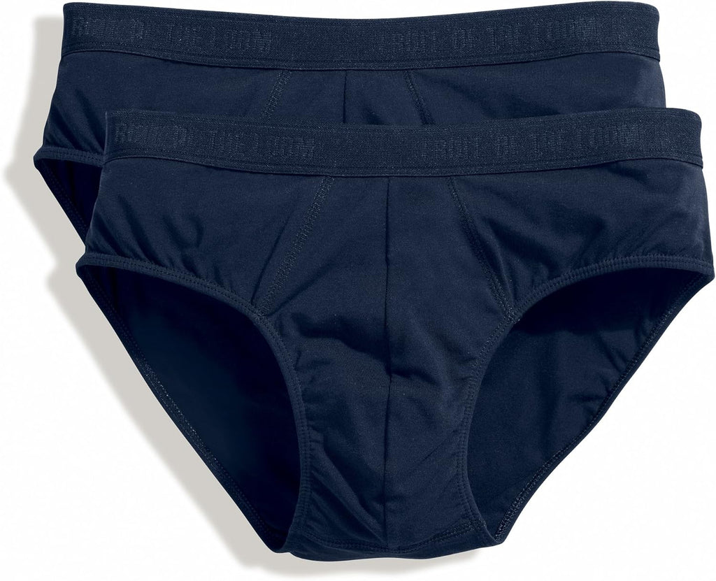 Mens Classic Sport Briefs (Pack of 2) (White) S62828