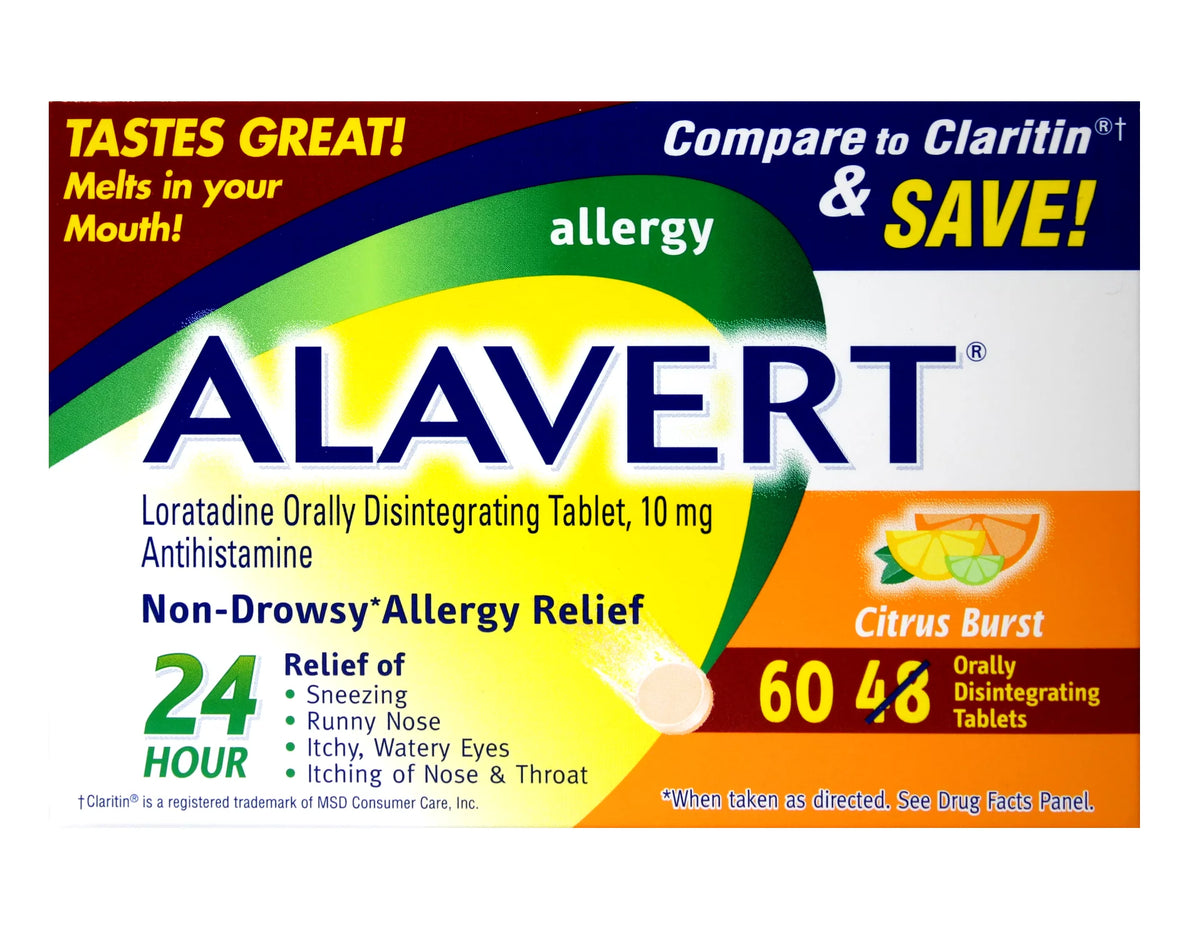 24 Hour Orally Disintegrating Tablets Citrus Burst, 60 ea C19729