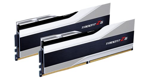 DDR5 RAM 32GB (2x16GB) 6000MT/s CL36-36-36-96 Metallic Silver Desktop Computer Memory J337759