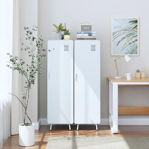 Metal Storage Cabinet with Ventilated Doors N562