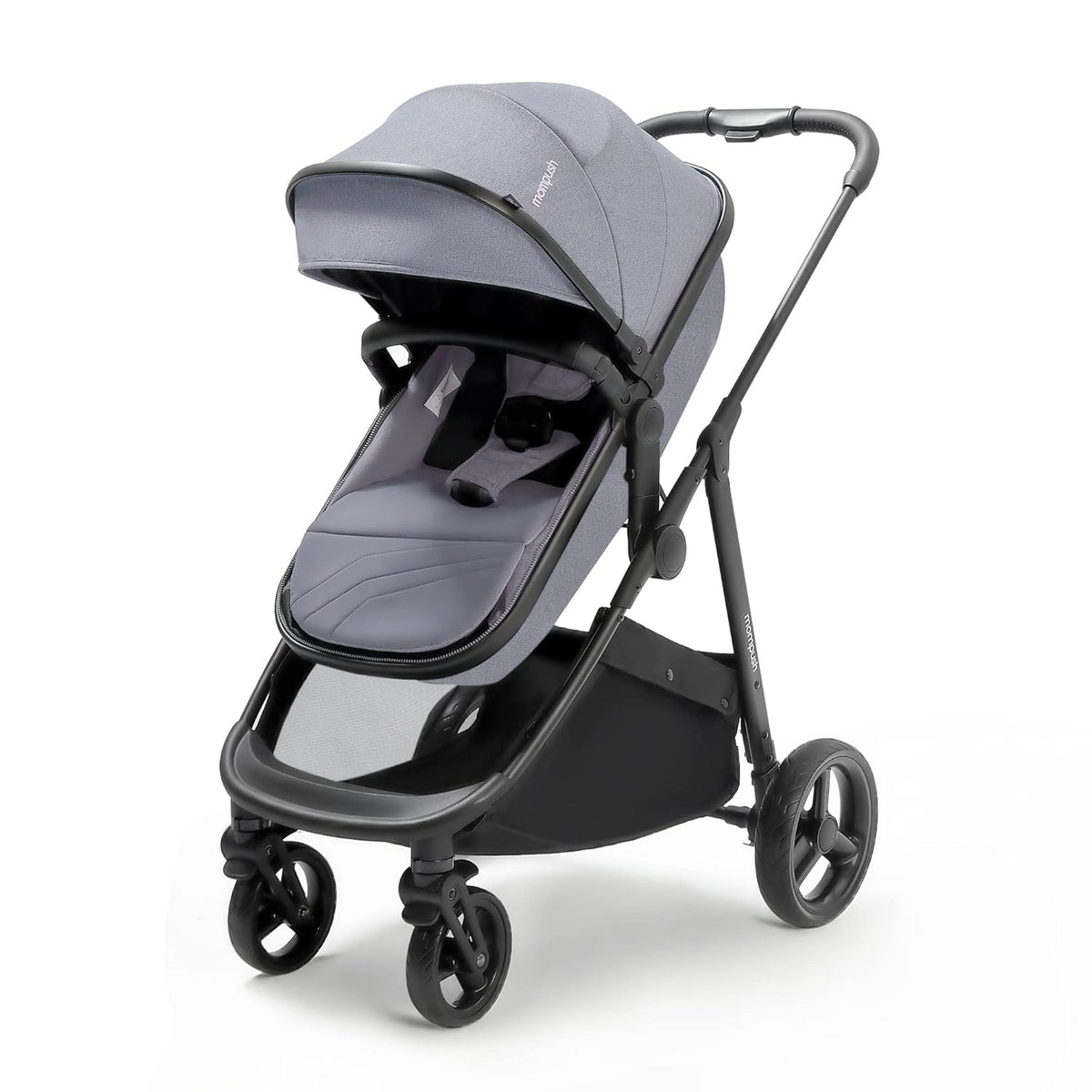 Baby Stroller with Bassinet Mode, Reversible Seat, Foot Cover and Rain Cover Z28548