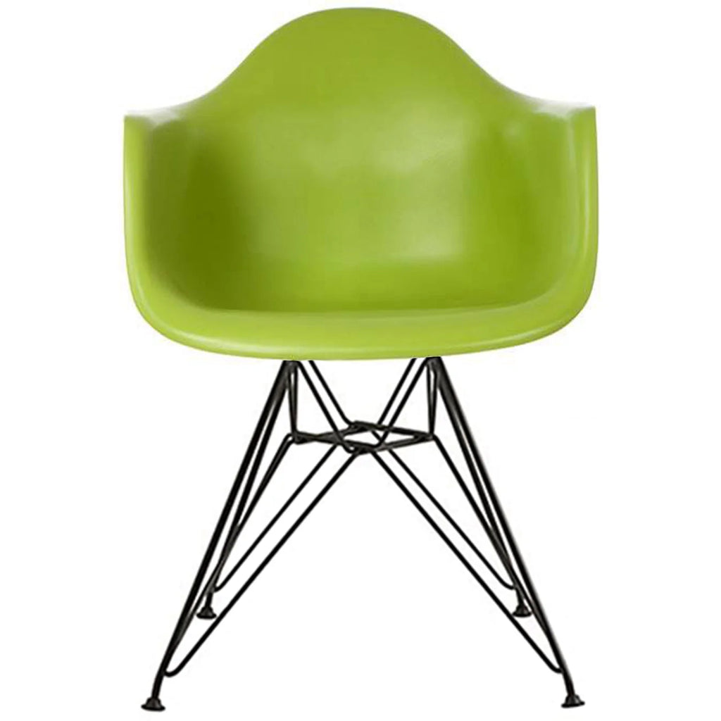 Green Plastic Armchair Dining Chair L1700