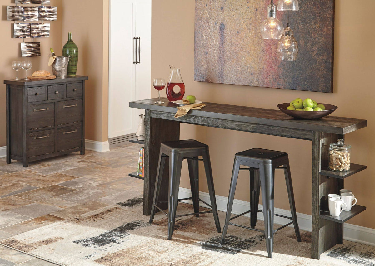 Dark Gray Long Counter Table H511