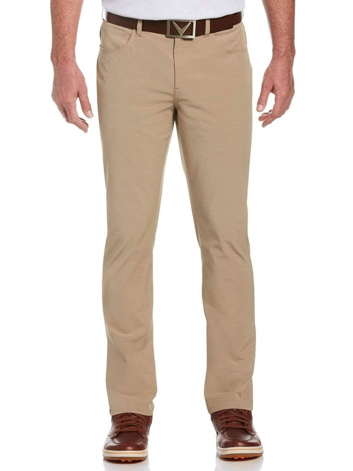Khaki Heather Beige 5-Pocket Pant S2799