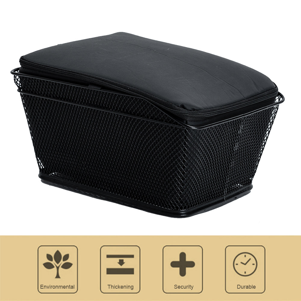 Rear Bike Metal Wire Waterproof Basket S9065