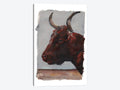 Cattle View I Print Canvas Art C2350