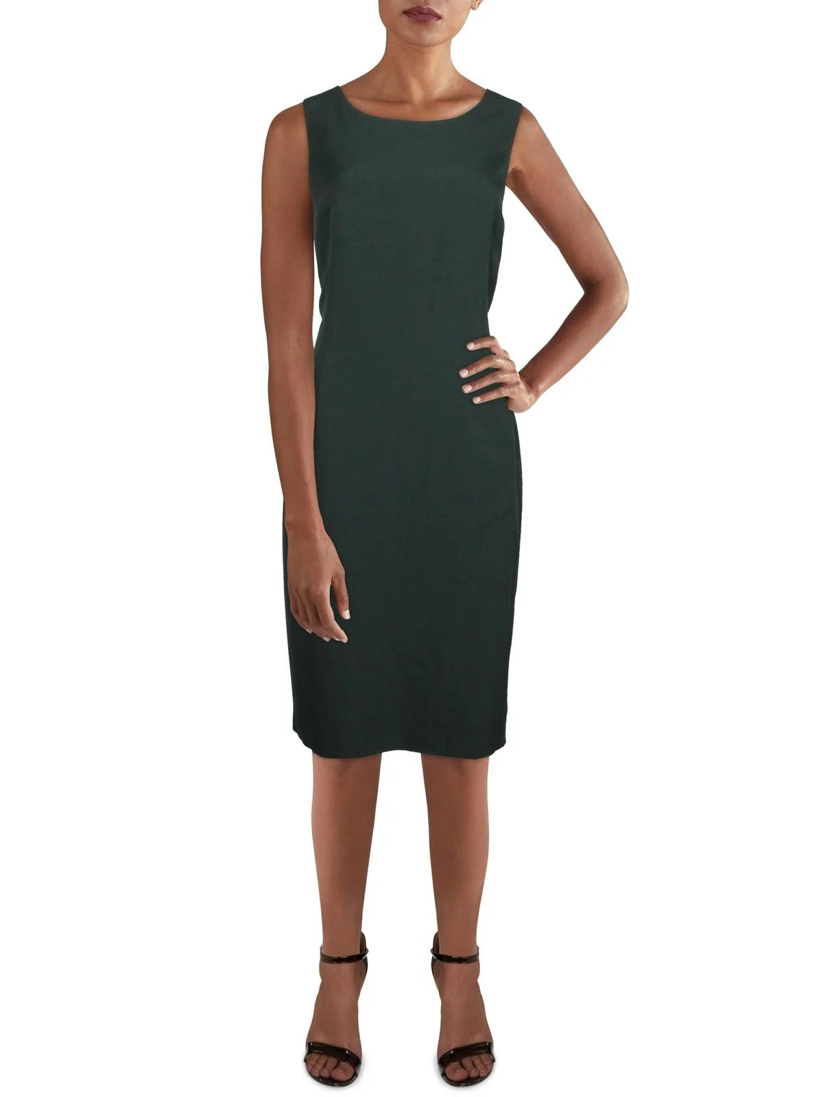 Sleeveless Knee-Length Sheath Dress L600450