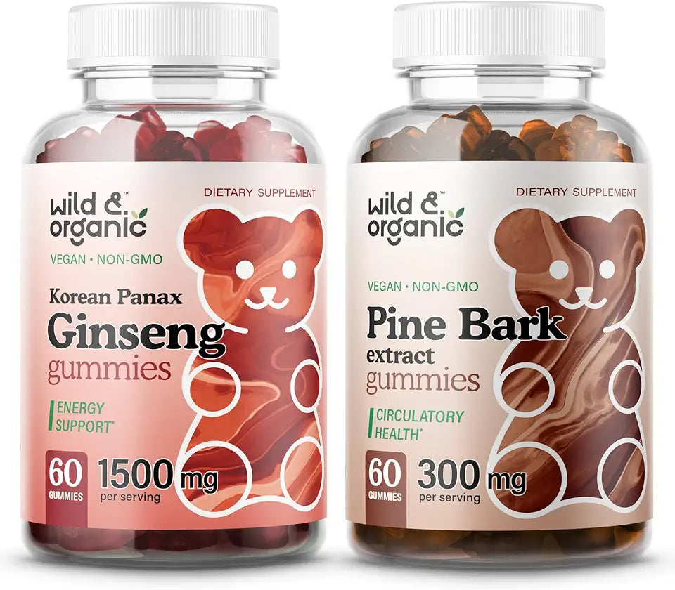 Ginseng Gummies & Pine Bark Gummies S88493