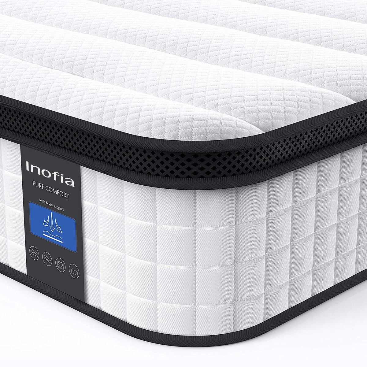 10 inch Hybrid Full Size Memory Foam Mattress L149499