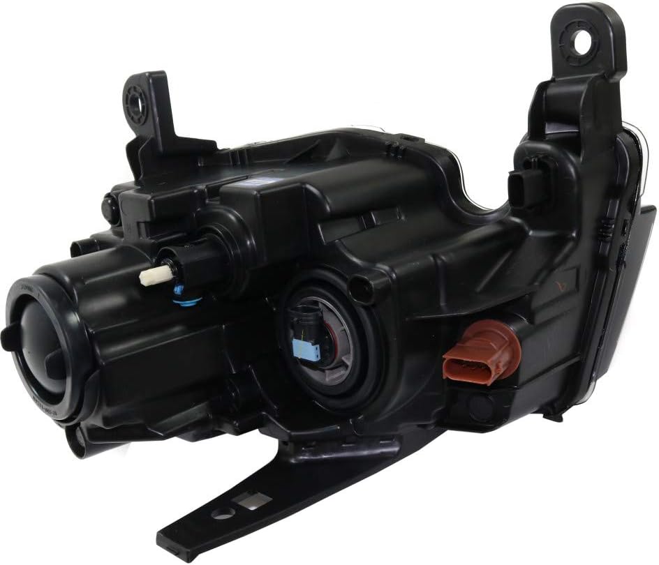 Jeep Grand Cherokee Passenger Side Chrome Halogen Headlight Assembly D5095