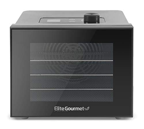 Stainless Steel Trays Food Dehydrator with Adjustable Temperature Controls I657064