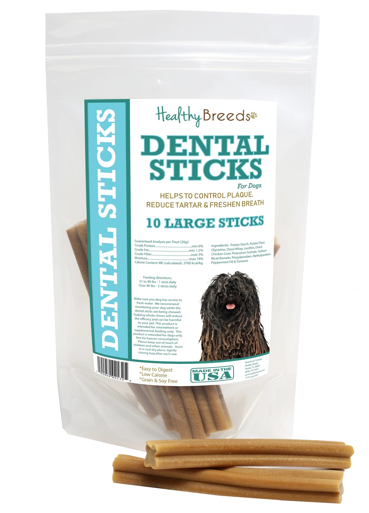 Large Dental Sticks 10 Count D152