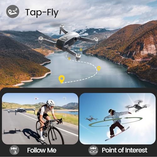 4k GPS Foldable Camera Drone with Brushless Motor U836721