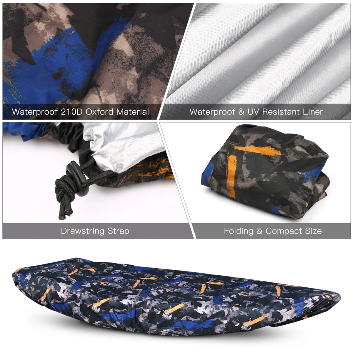 Kayak Canoe Boat Cover R1072