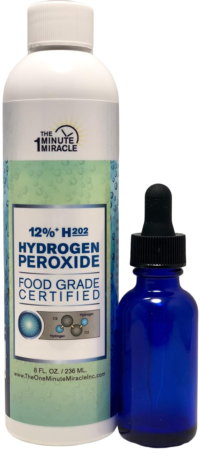 12% Hydrogen Peroxide Medical Food Grade 8 oz. A588