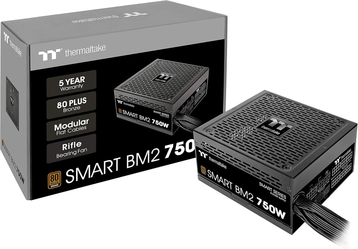 750W 80 Plus Gold Semi Modular Power Supply M9727