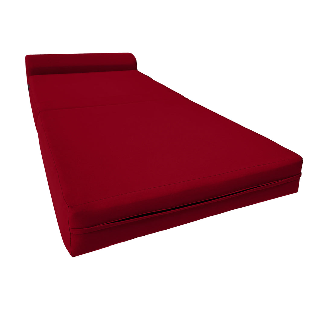 Red Sleeper Chair Folding Foam Bed C332685