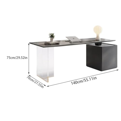 160 * 70 * 75cm Slate Computer Desk S8643
