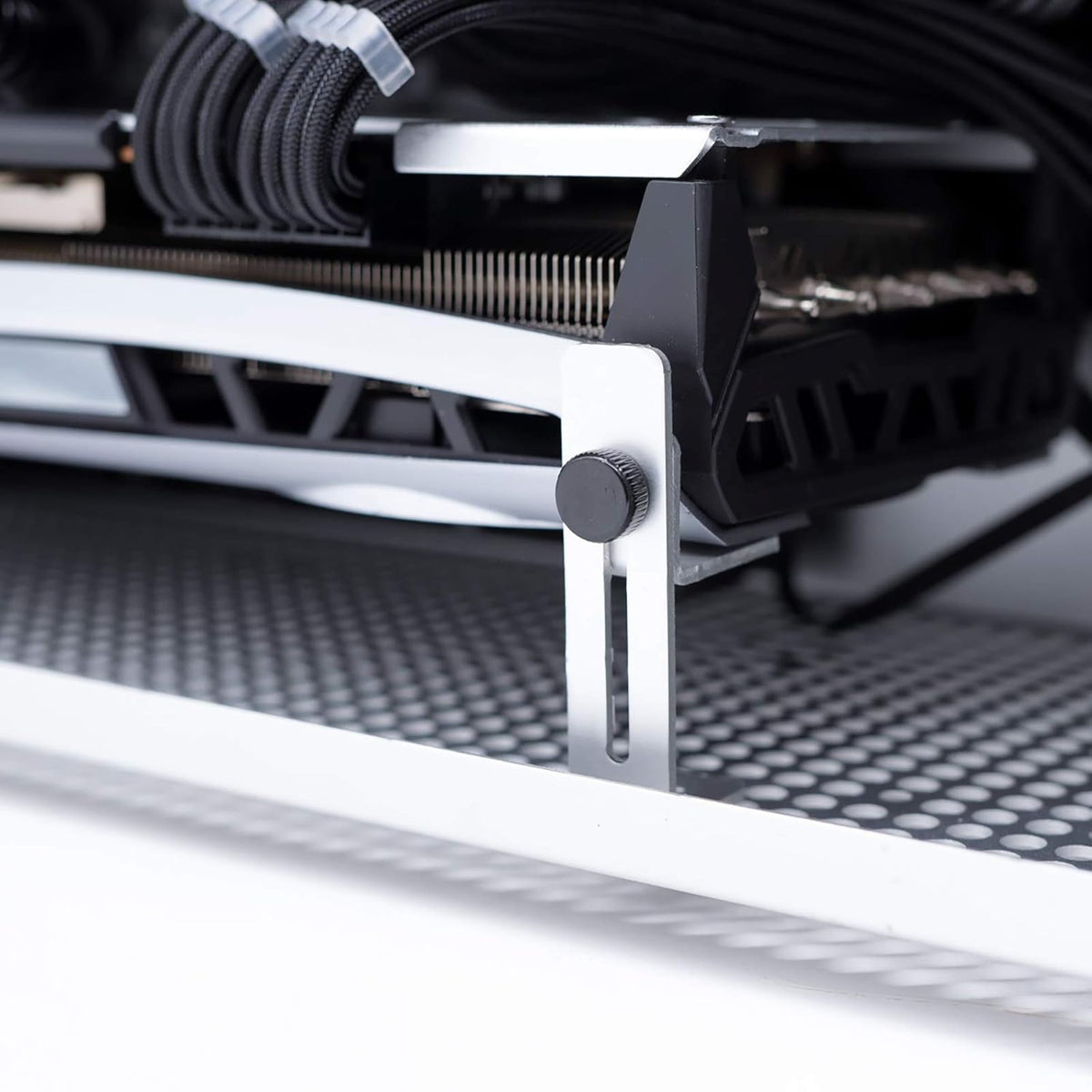 Aluminum MATX Desktop PC Case Tower Chassis C32538