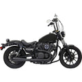 2-Into-1 Exhaust System with Standard Megaphone Muffler (Black) A71758