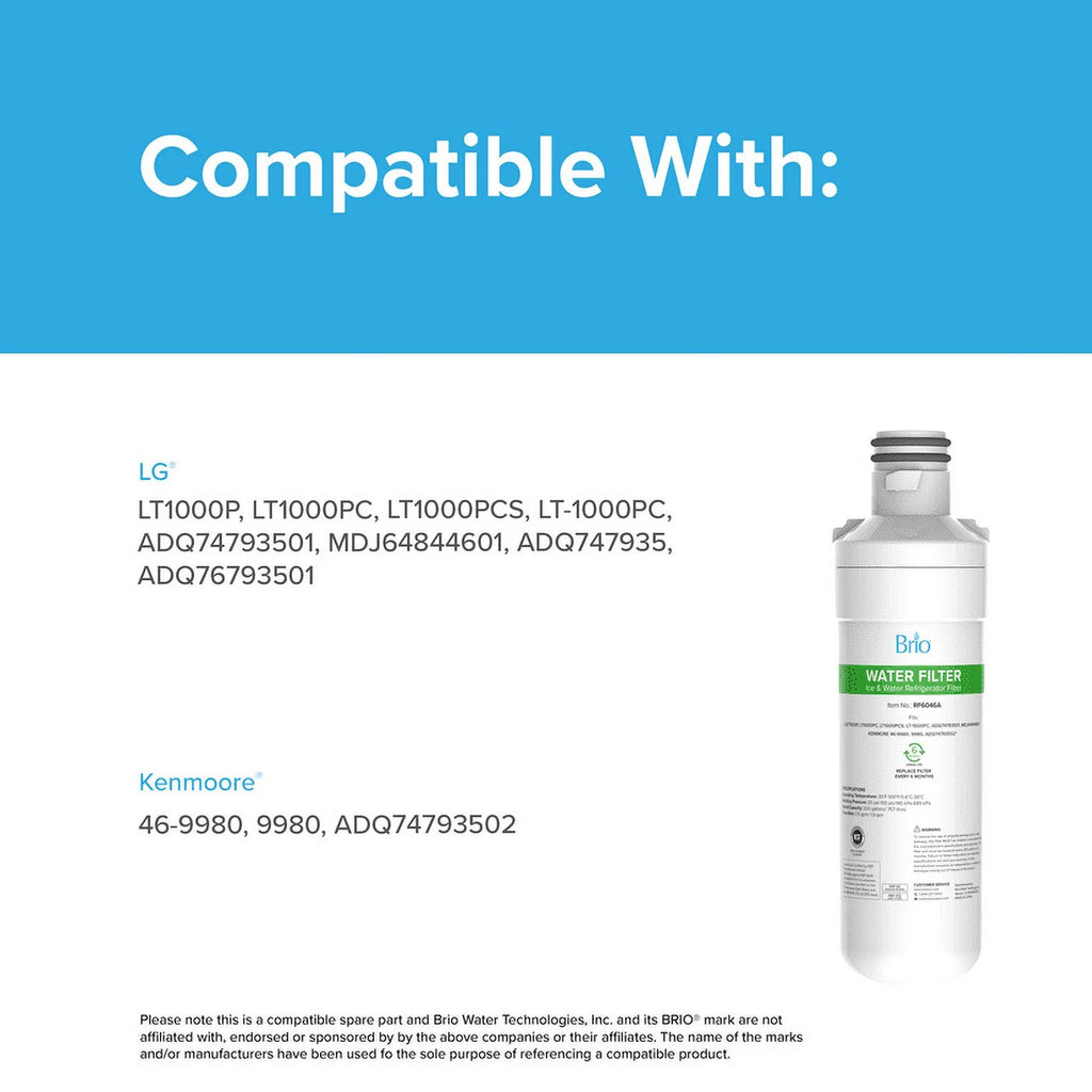 Refrigerator Water Filter Replacement E287