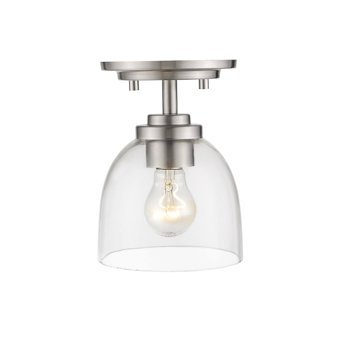 1 Light Grey Flush Mount G21078