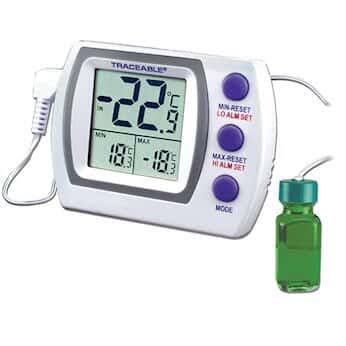 Refrigerator Freezer Thermometer with Calibration G306689