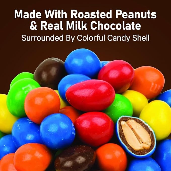 1.5 Lbs. (24 Oz) M&M's Peanut Chocolate Fun Size Packs E22898