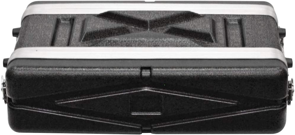 Lightweight 2 Space Compact ABS Rack Case R6506