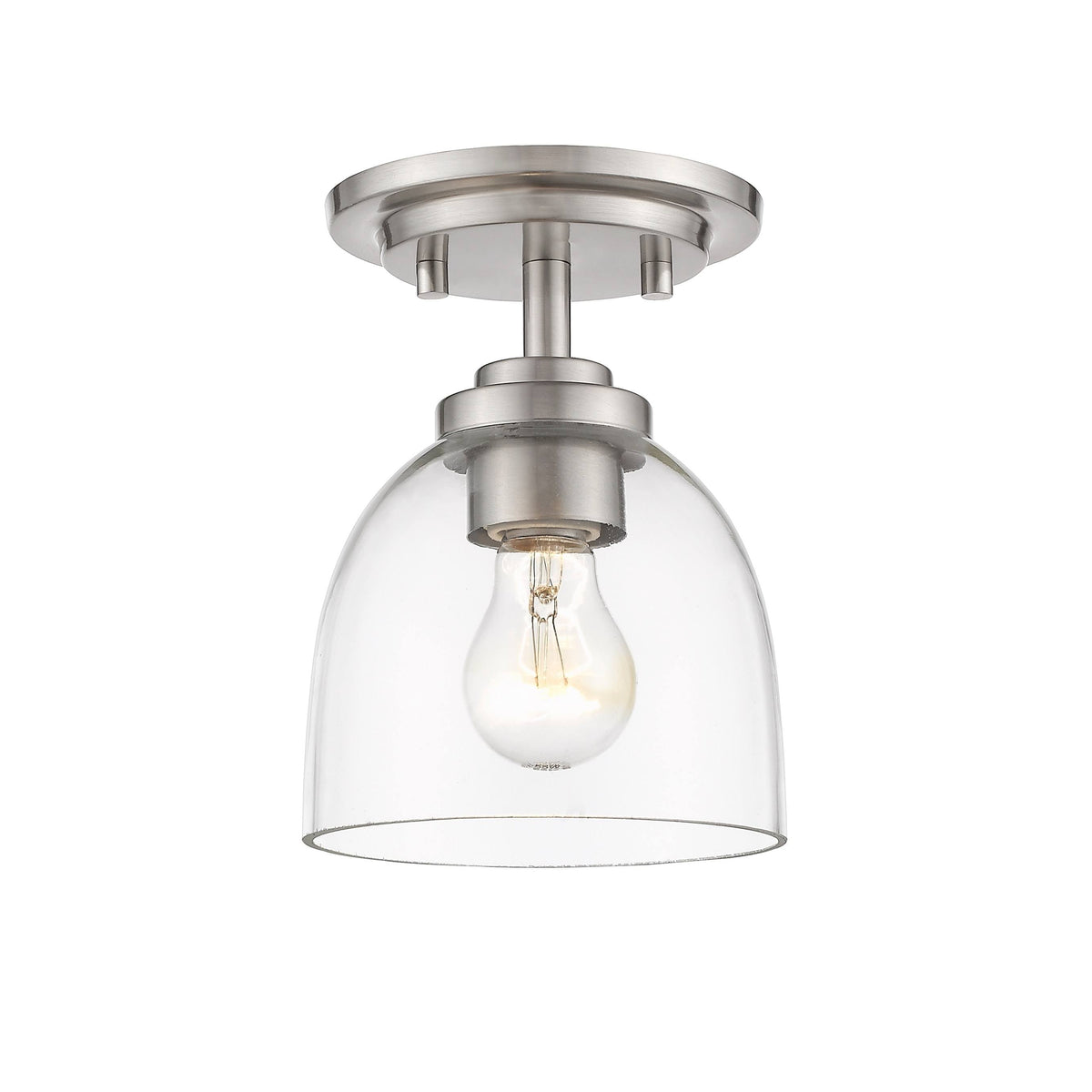 1 Light Grey Flush Mount G21078