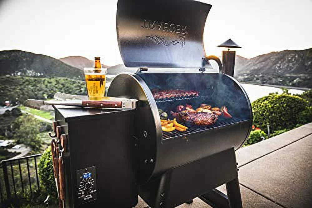 Bronze Pellet Grill & Smoker with 572 Sq. In. Capacity U6048