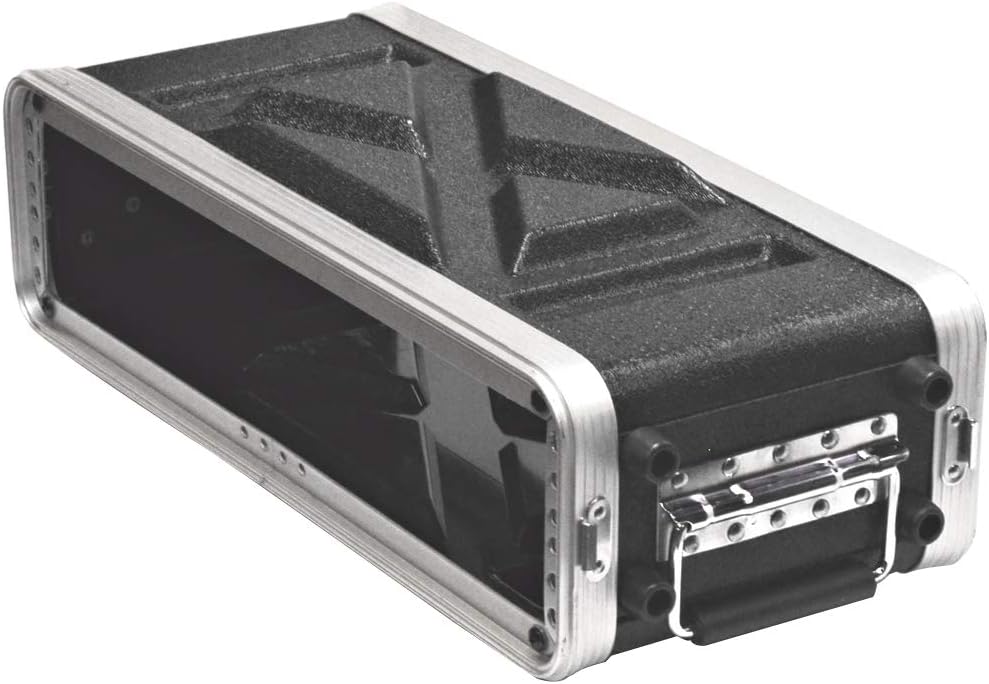 Lightweight 2 Space Compact ABS Rack Case R6506