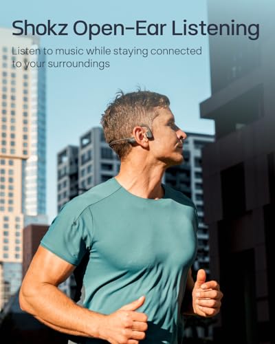 Open-Ear Bone Conduction Sport Headphones with Reflective Strip Q733