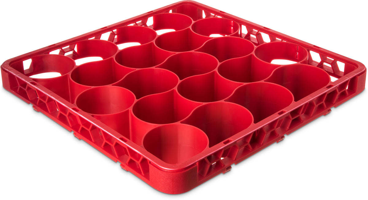 Red 20 Compartment Glass Rack Extender X3174