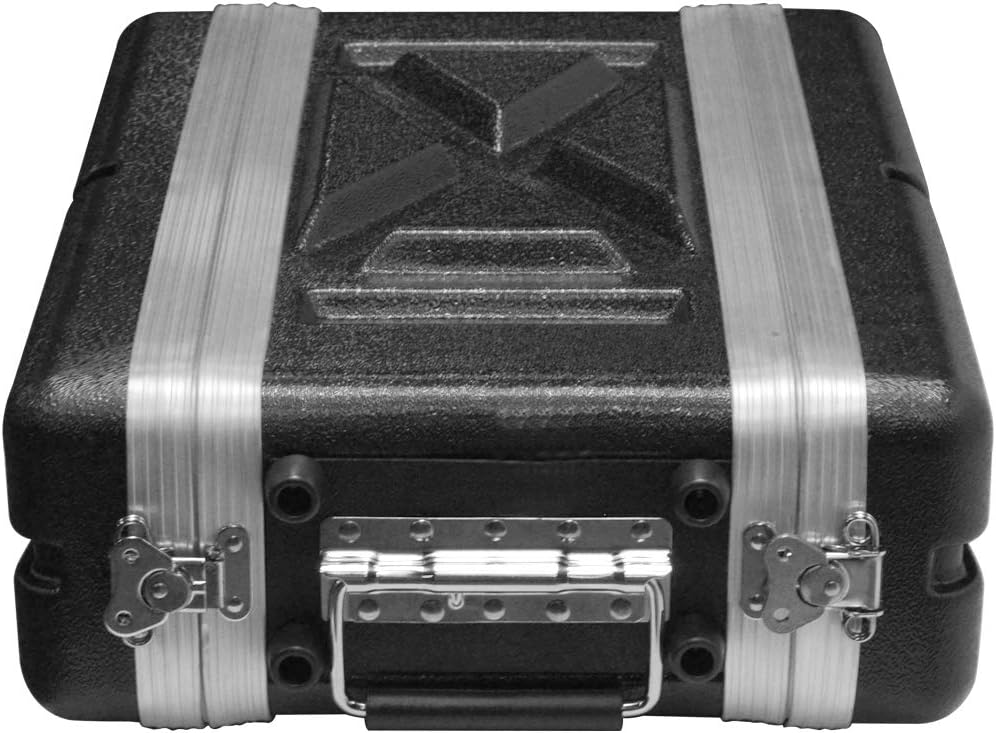 Lightweight 2 Space Compact ABS Rack Case R6506
