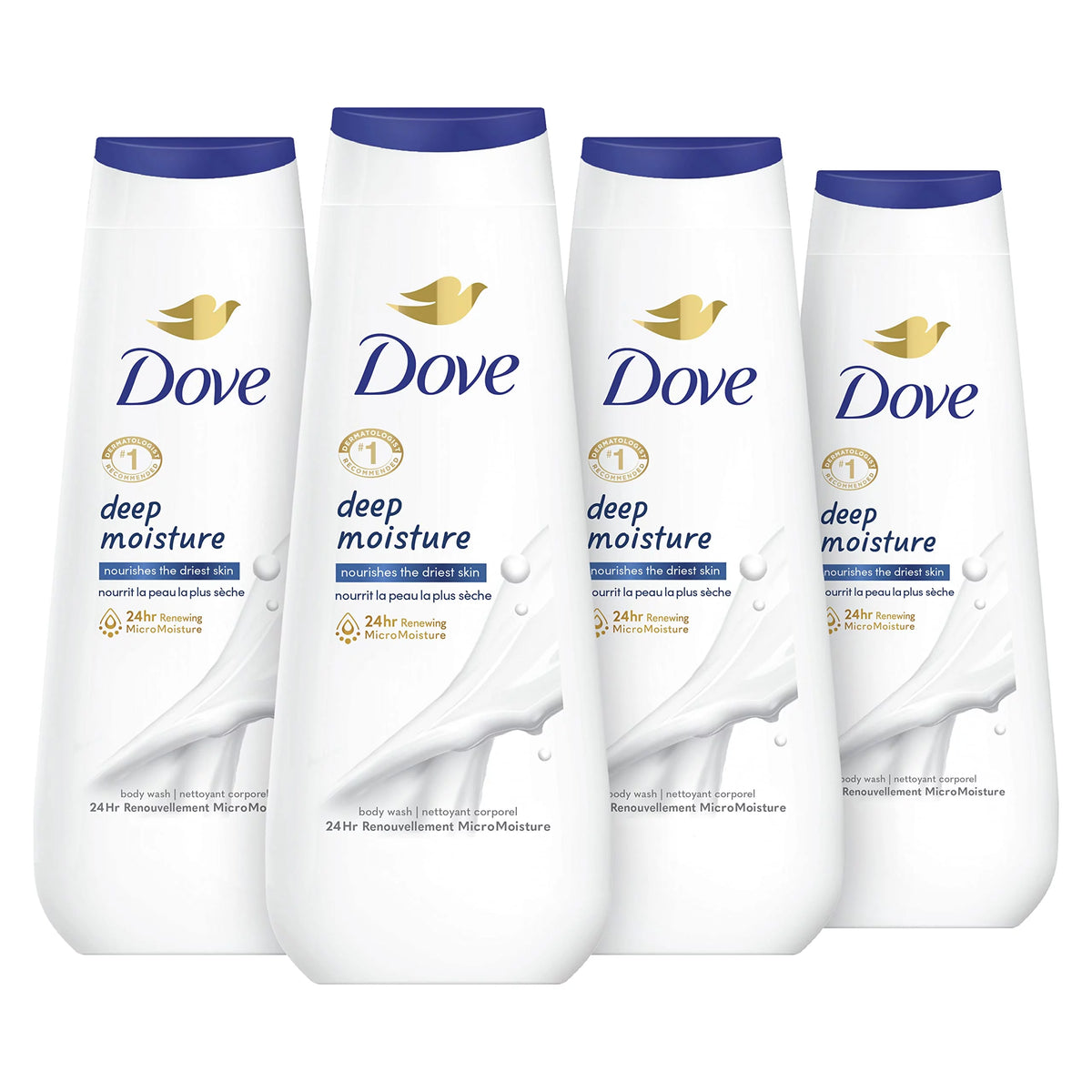 Deep Moisture Body Wash 4 Count 20 Oz C215497