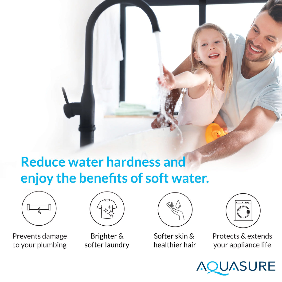 64,000 Grains Water Softener with Digital Head and Fine Mesh Resin K92044