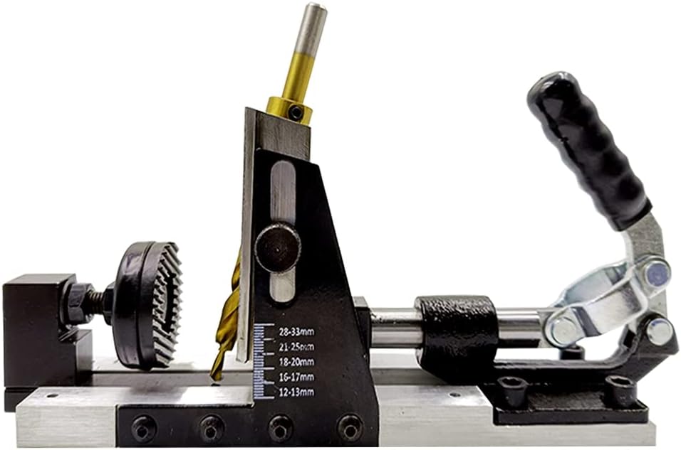 Adjustable 3 Holes Metal Pocket Hole Jig Kit with Clamp W5238