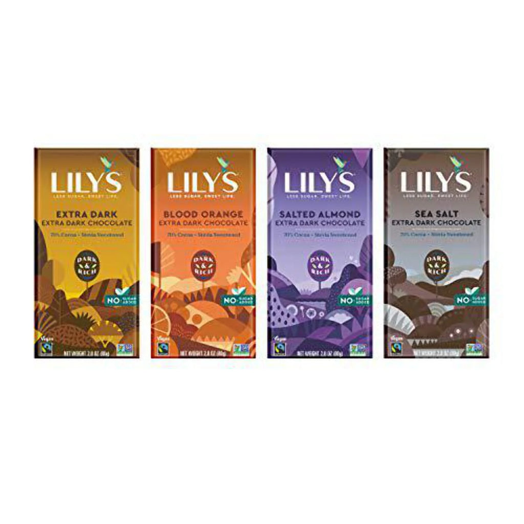 70% Dark Chocolate Bar Sampler, 2.8 ounce 4-Pack K2729