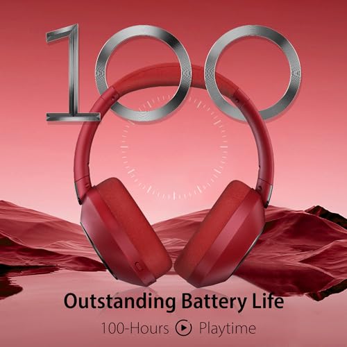 Active Noise Cancelling Wireless Bluetooth Over Ear Headphones with Mic S2520