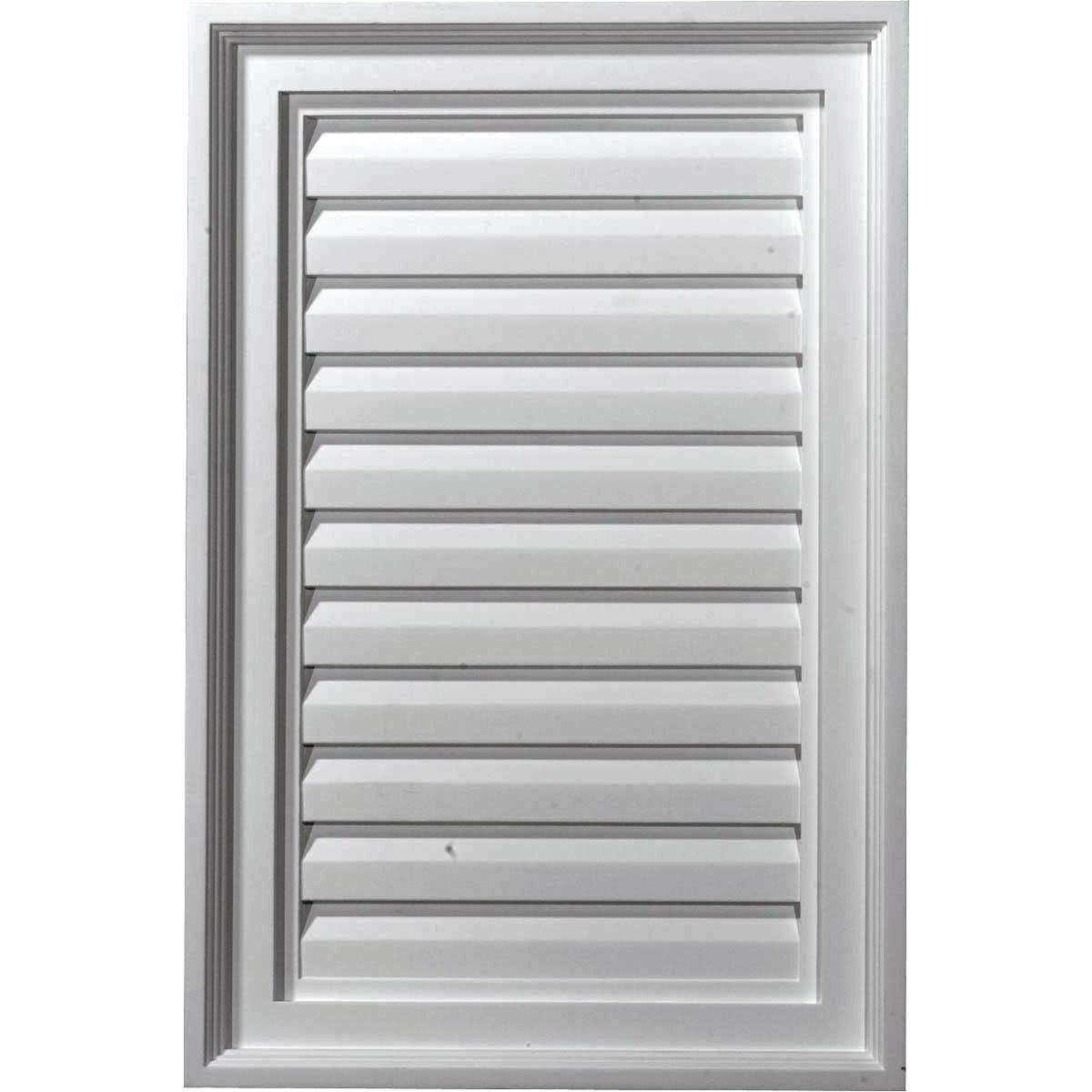 Vertical Urethane Gable Vent Louver Z469
