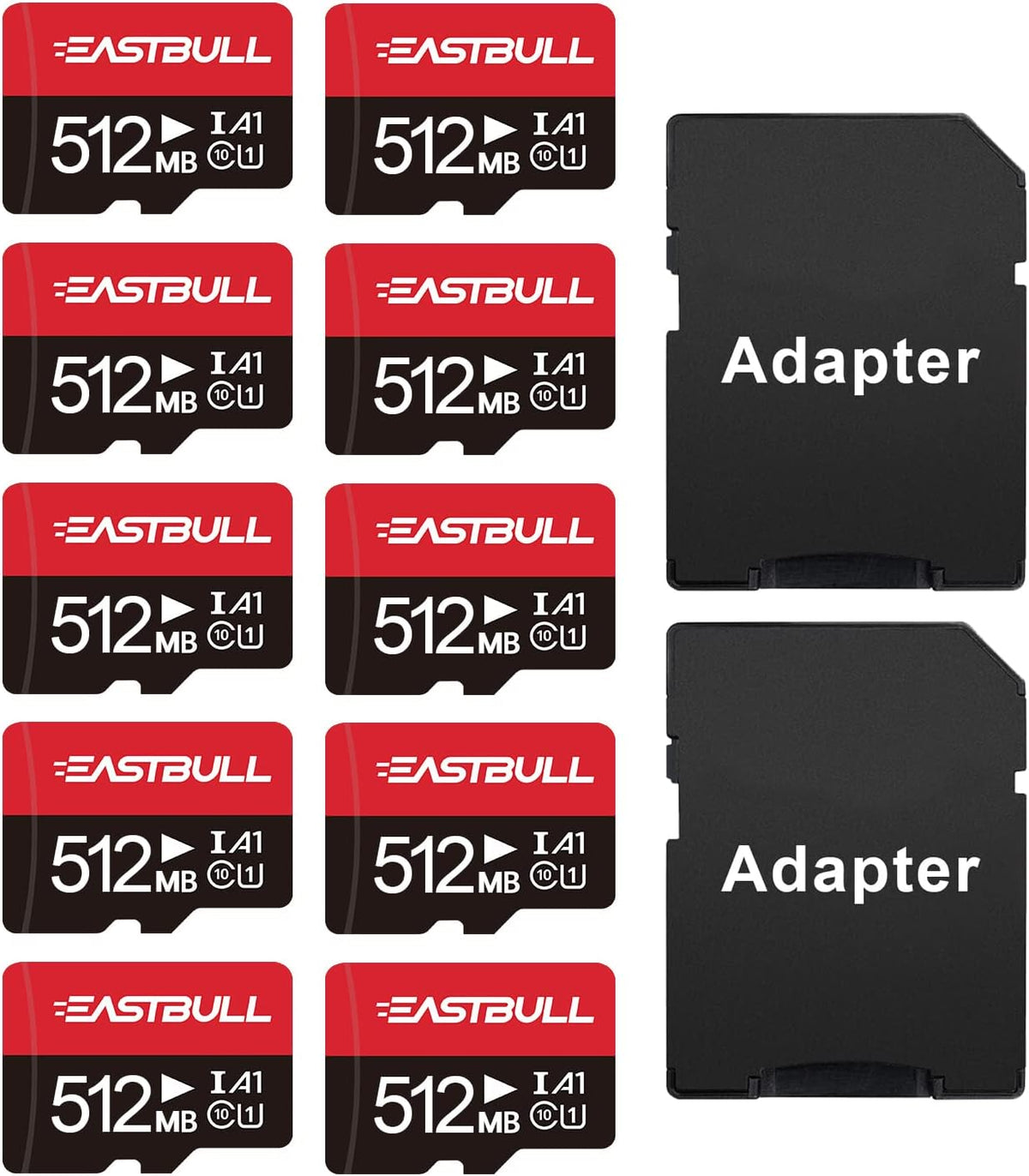 8GB 10-Pack Micro SD Cards UHS-I U1 Class 10 M426274